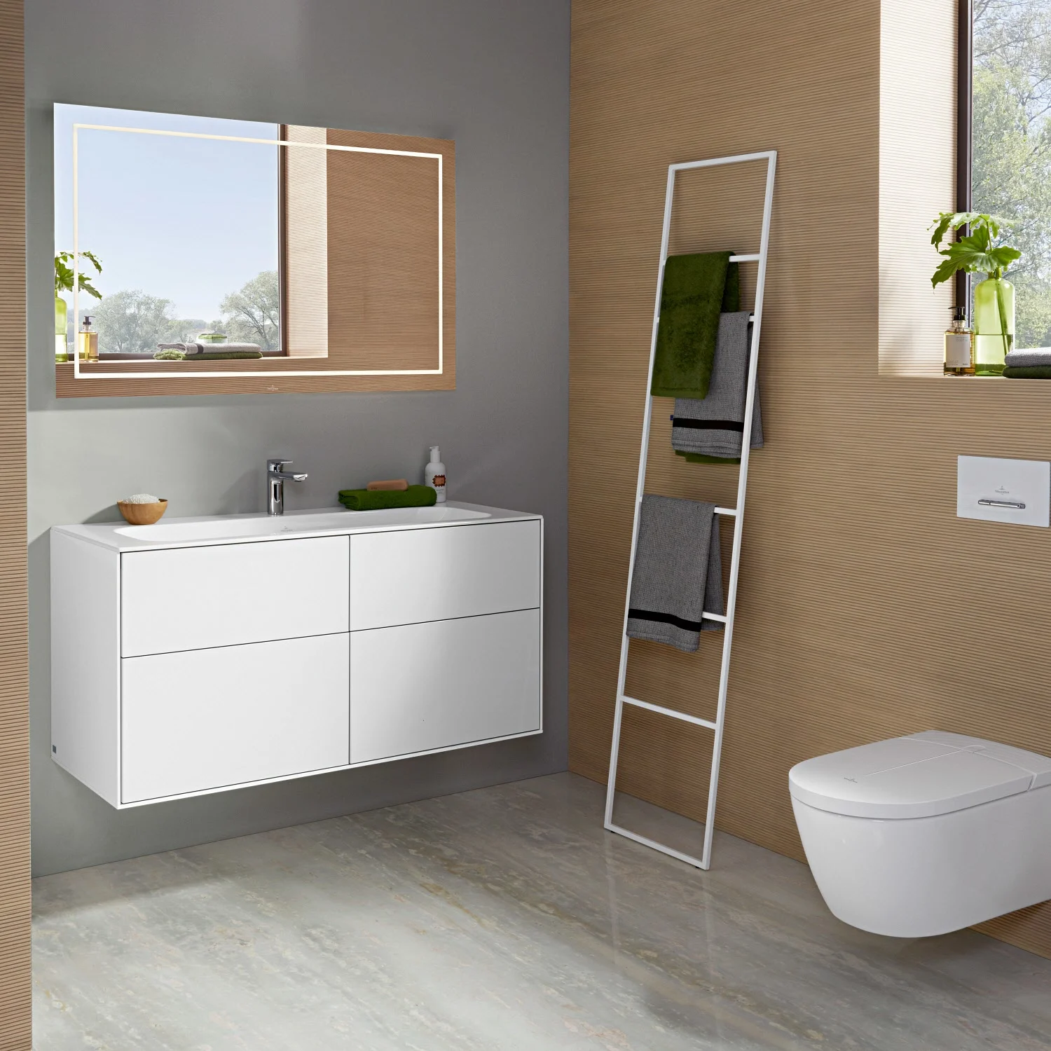 Villeroy & Boch Finion Waschtischunterschrank 119,6 cm, mit 4 Auszügen Bild 3