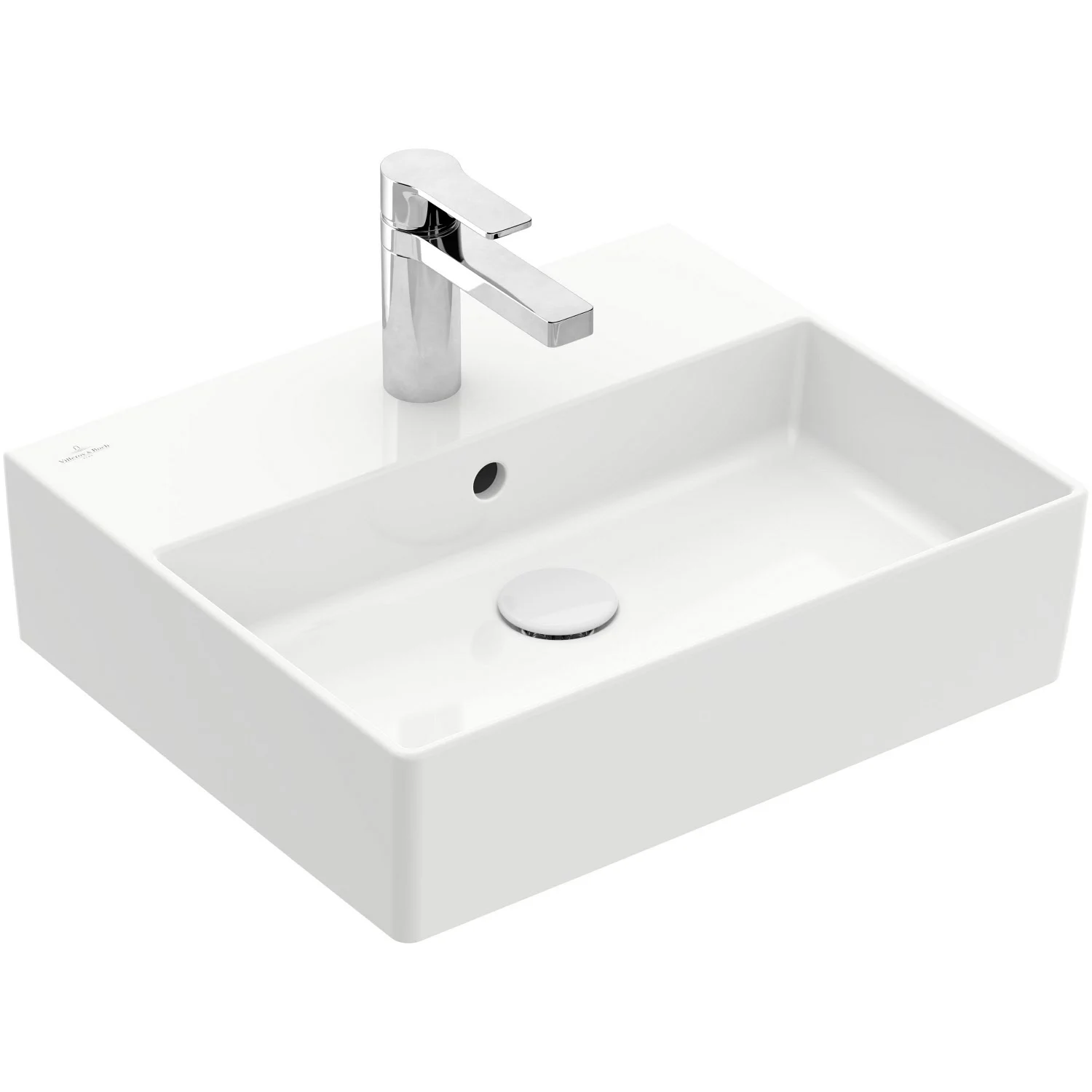 Villeroy & Boch Memento 2.0 Waschtisch 50 cm mit 1 Hahnloch, mit Überlauf Bild 2