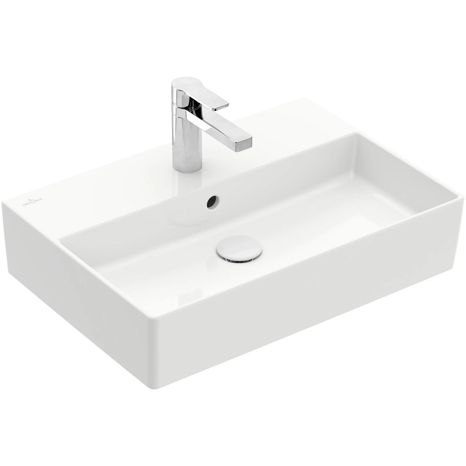 Villeroy & Boch Memento 2.0 Waschtisch 60 cm mit 1 Hahnloch, mit Überlauf Bild 2
