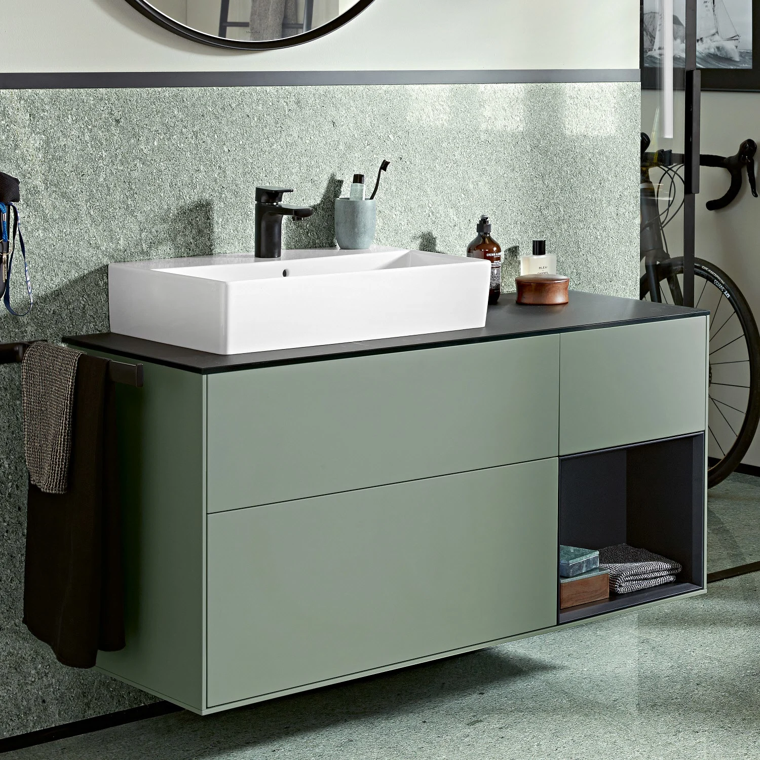 Villeroy & Boch Memento 2.0 Waschtisch 60 cm mit 1 Hahnloch, mit Überlauf Bild 3