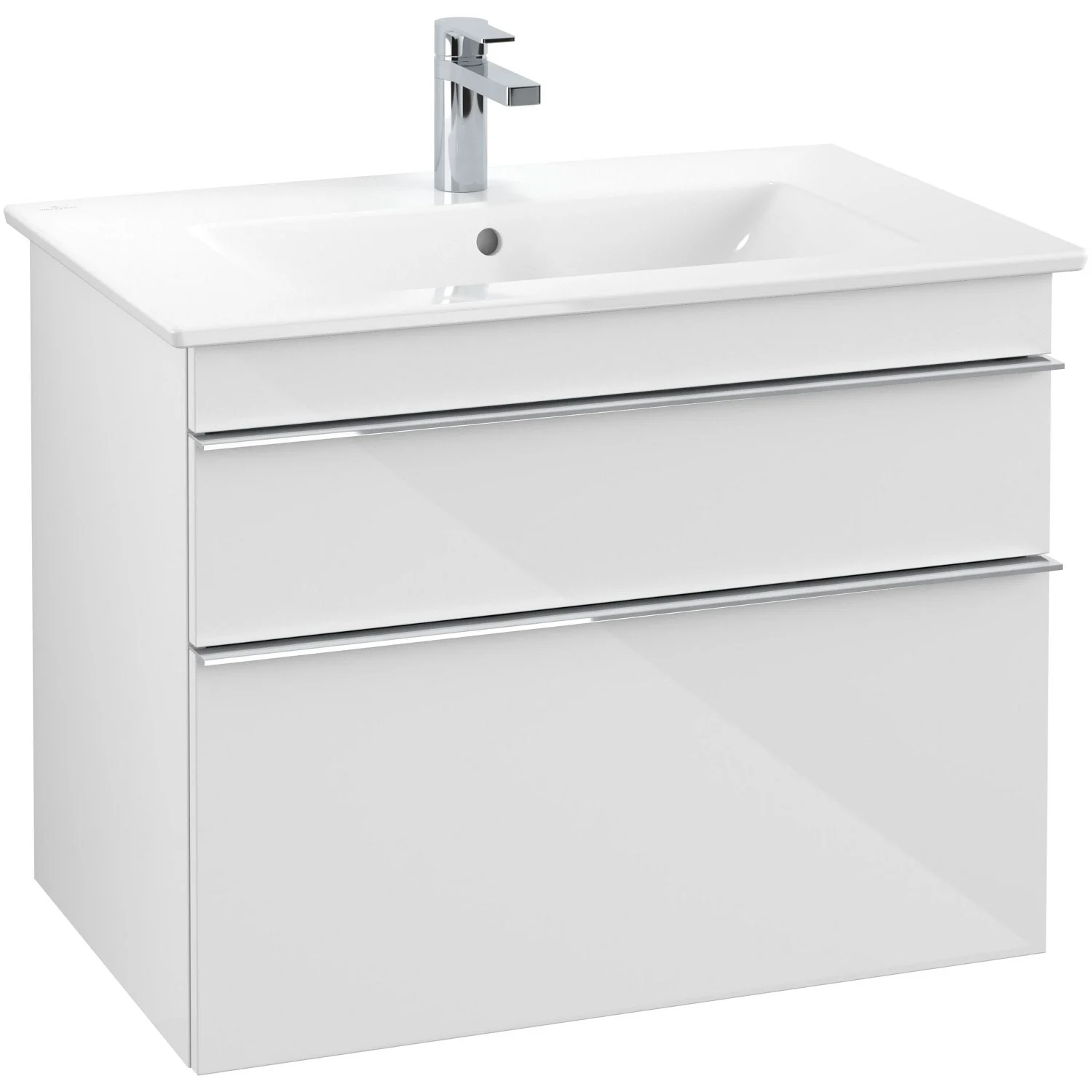 Villeroy & Boch Venticello Waschtisch-Kombination 80 cm mit 2 Auszügen, 1 Hahnloch und 1 Überlauf Bild 3