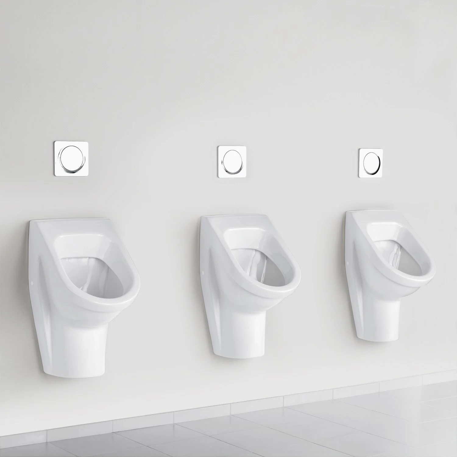 Villeroy & Boch Architectura Absaug-Urinal mit Zielobjekt, Zulauf verdeckt Bild 3