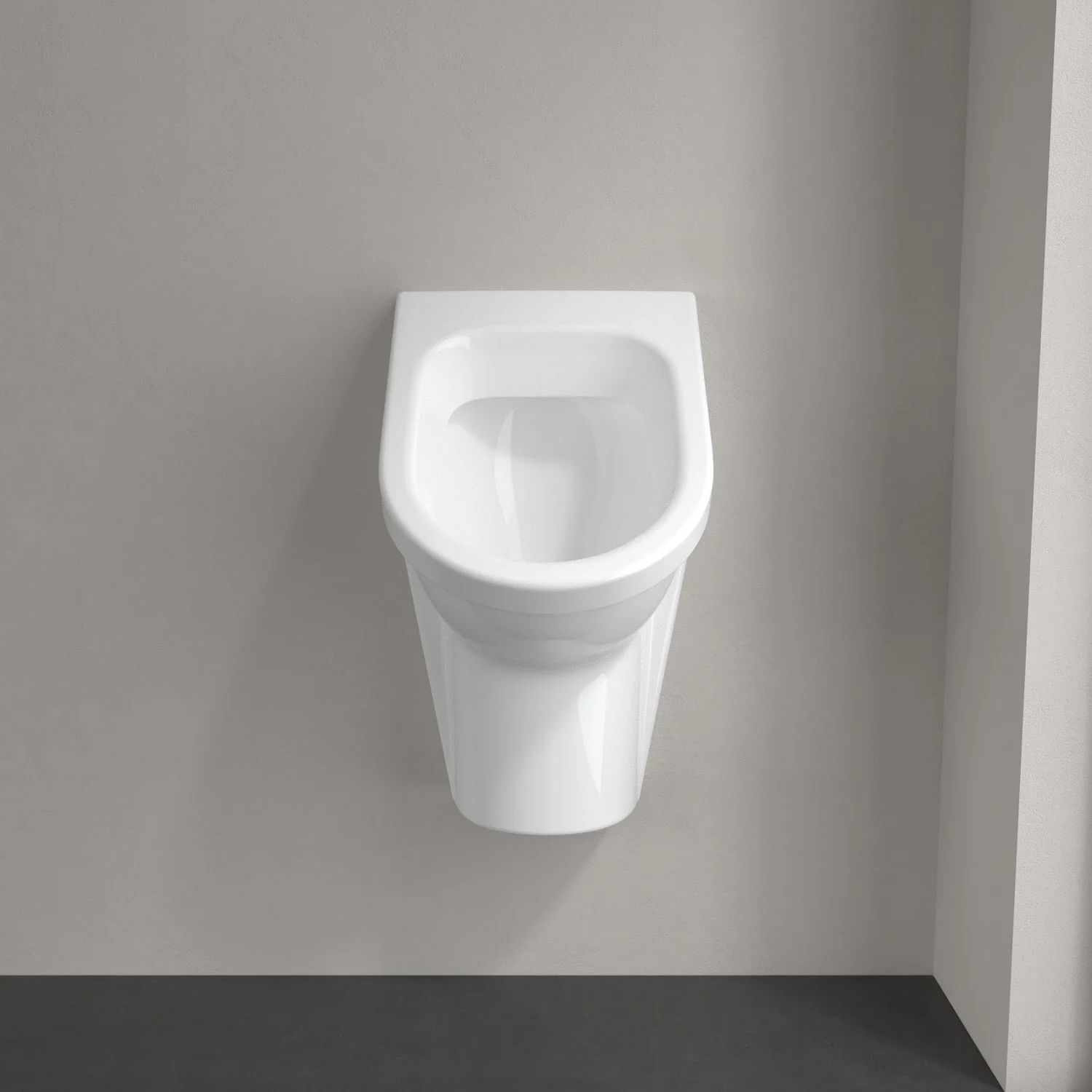 Villeroy & Boch Architectura Absaug-Urinal, mit Zielobjekt, Zulauf verdeckt Bild 6