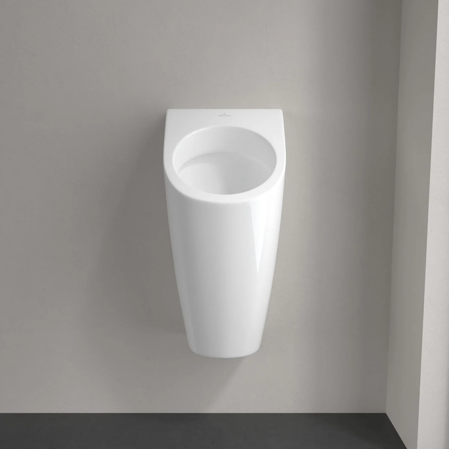 Villeroy & Boch Architectura Absaug-Urinal, mit Zielobjekt, Zulauf verdeckt Bild 6