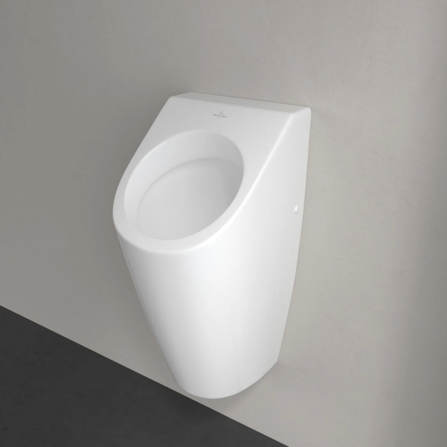 Villeroy & Boch Architectura Absaug-Urinal, mit Zielobjekt, Zulauf verdeckt Bild 8