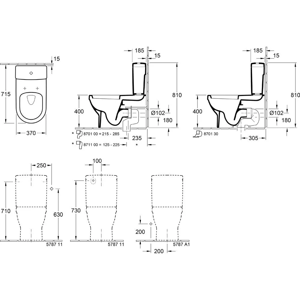 Villeroy & Boch Architectura Spülkasten für WC-Kombination Bild 3