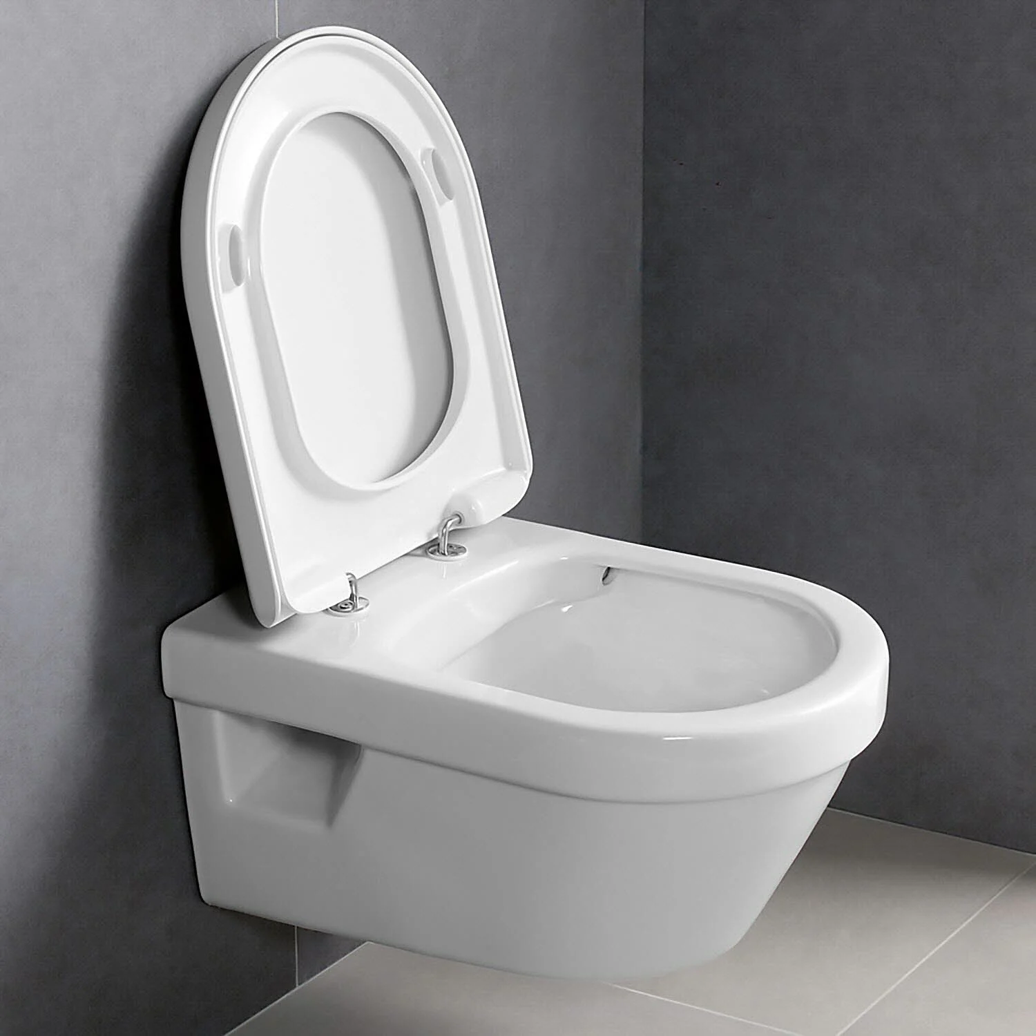 Villeroy & Boch Architectura Wand-WC DirectFlush Combi-Pack mit WC-Sitz Bild 3