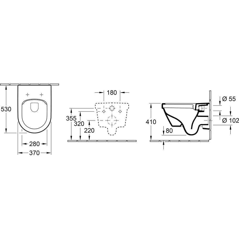 Villeroy & Boch Architectura Wand-Tiefspül-WC DirectFlush Bild 5