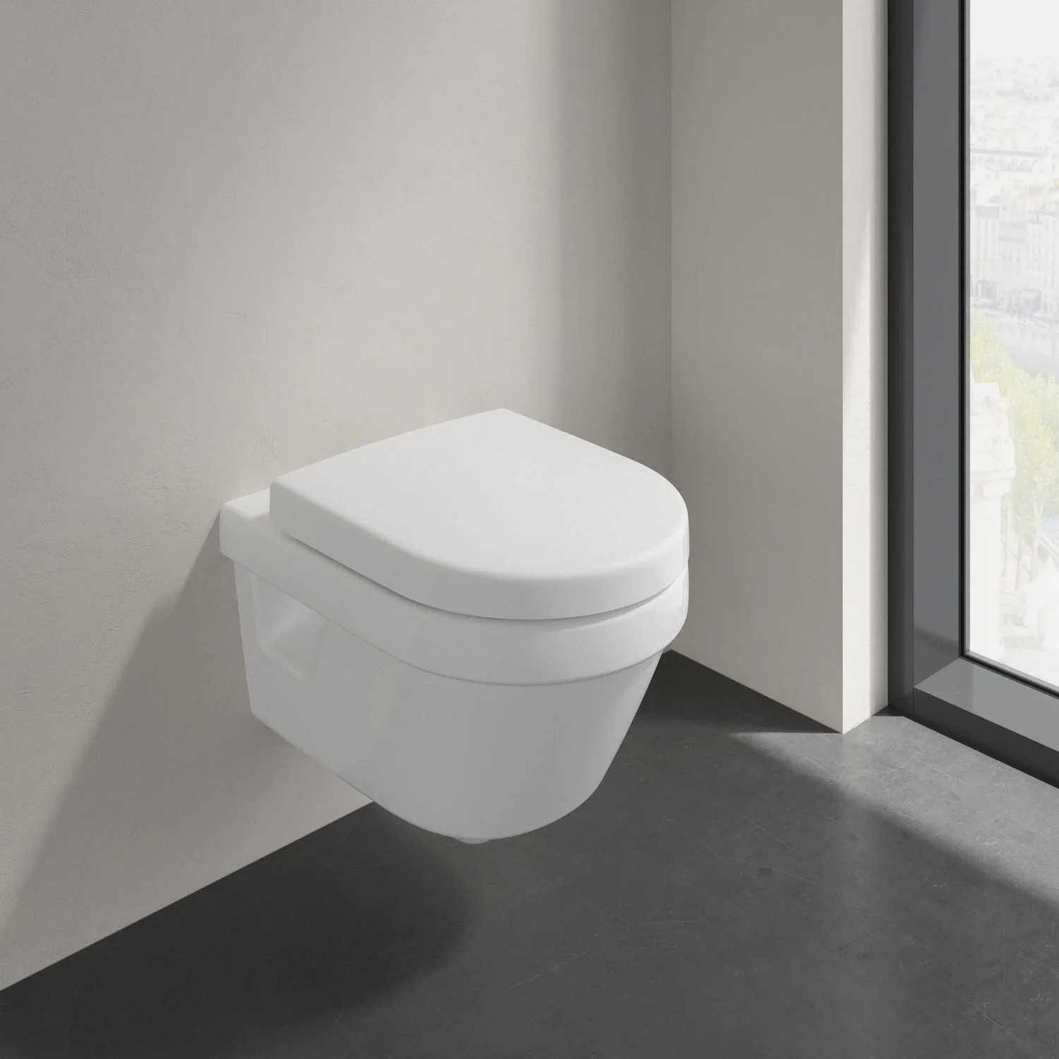 Villeroy & Boch Architectura Tiefspülklosett Spülrandlos Compact Bild 3