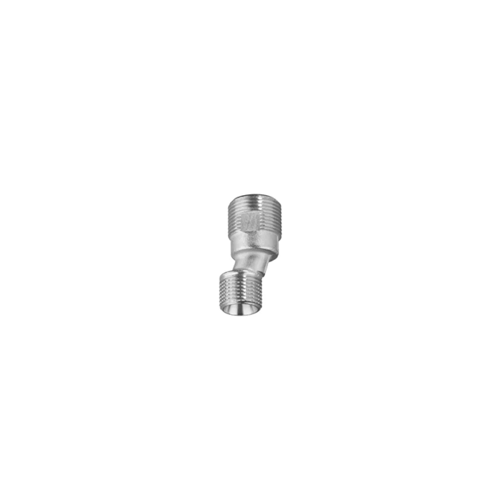 Metalowy adapter widok z boku na białym tle, Dornbracht