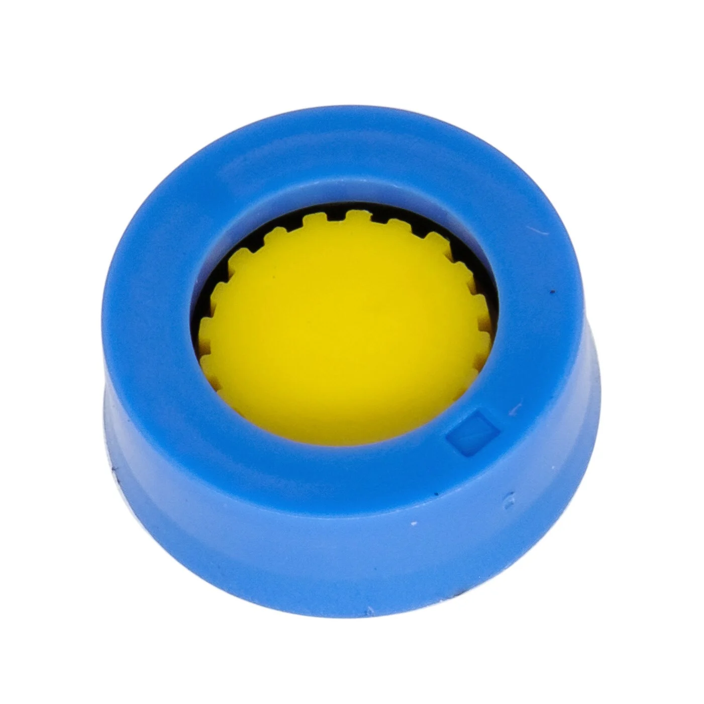 Niebieski adapter z żółtą wkładką, Villeroy & Boch