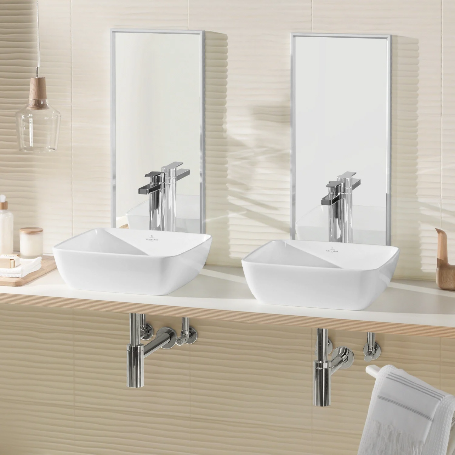 Villeroy & Boch Artis Aufsatzwaschtisch, quadratisch Bild 4