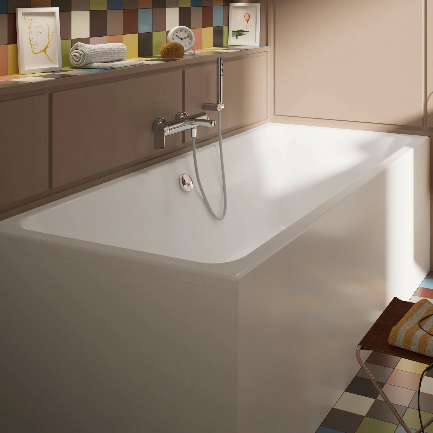 Villeroy & Boch Avento Duo Badewanne 180 x 80 cm Bild 3