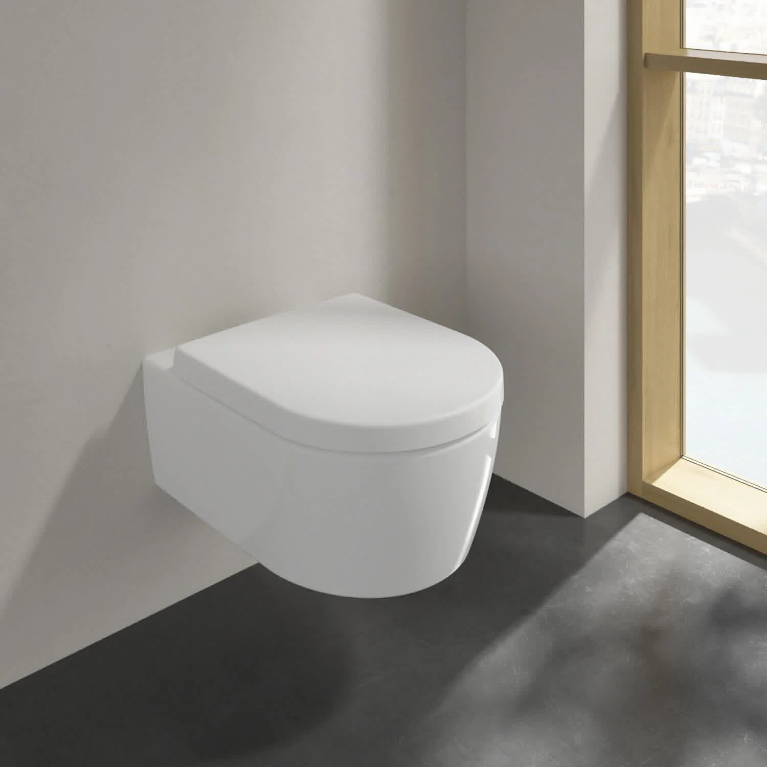 Villeroy & Boch Avento Wand-Tiefspülklosett DirectFlush Combi-Pack Bild 6