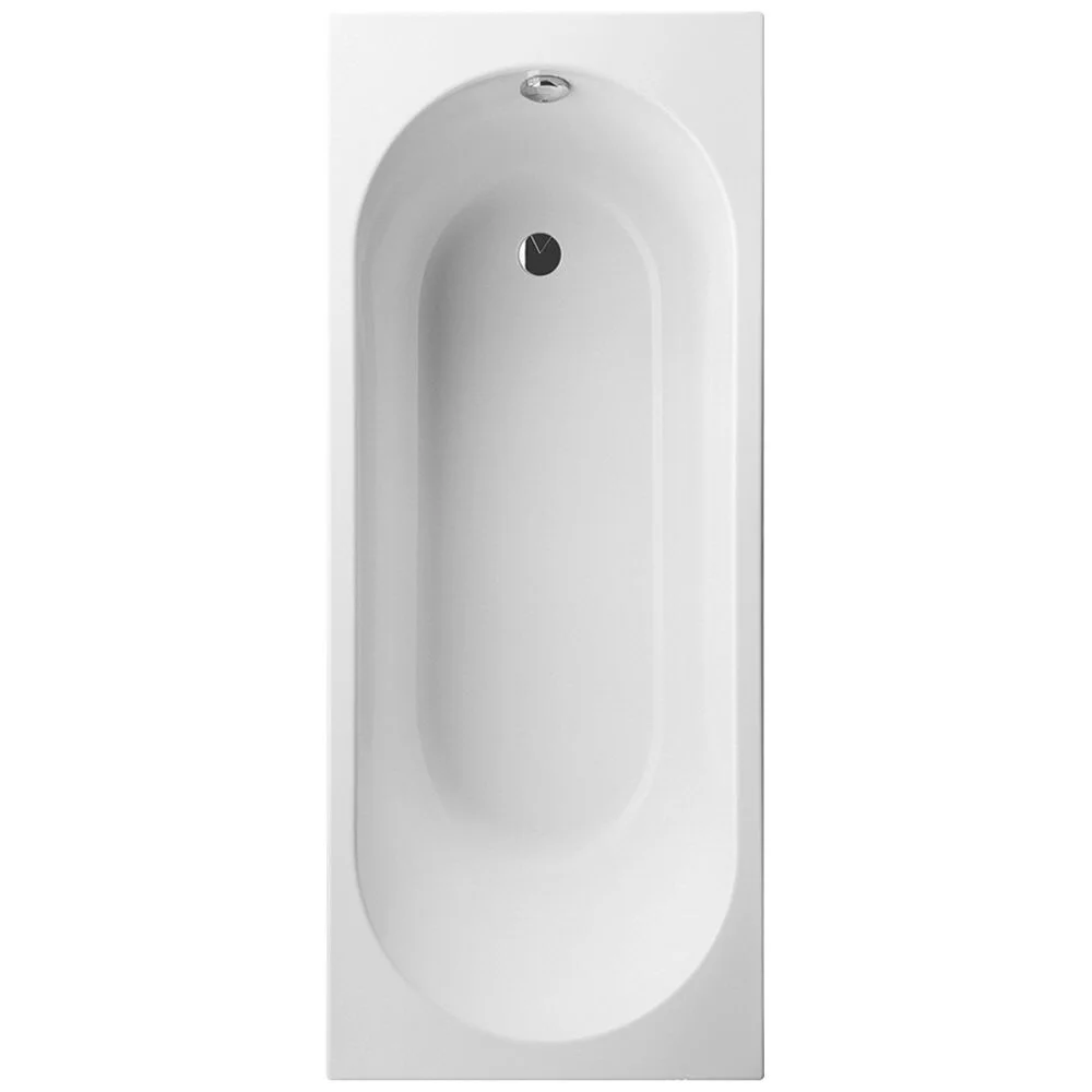Biała wanna widok z góry, Villeroy & Boch