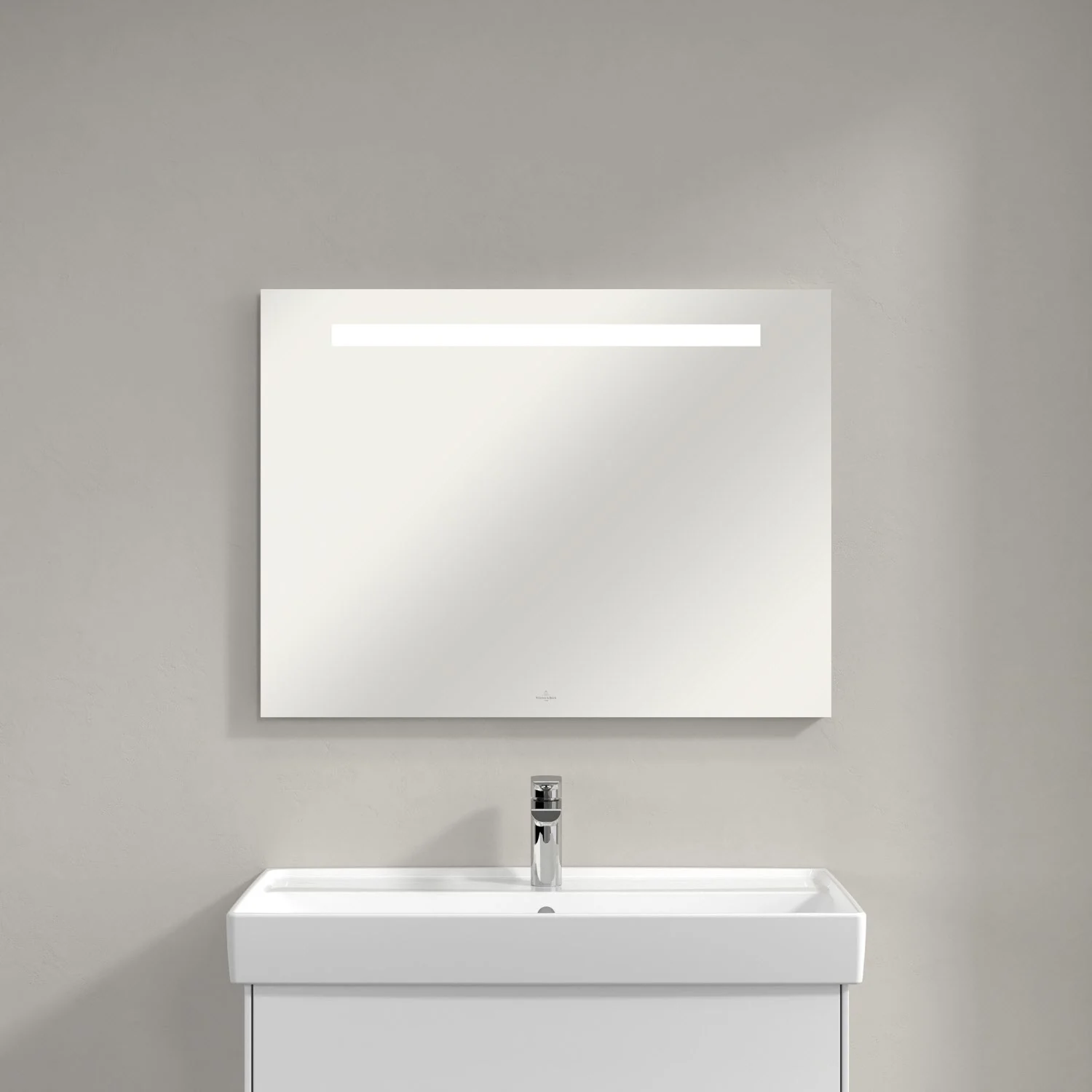 Villeroy & Boch More To See One LED Badspiegel 80 x 60 cm mit stilvoller Beleuchtung Bild 6