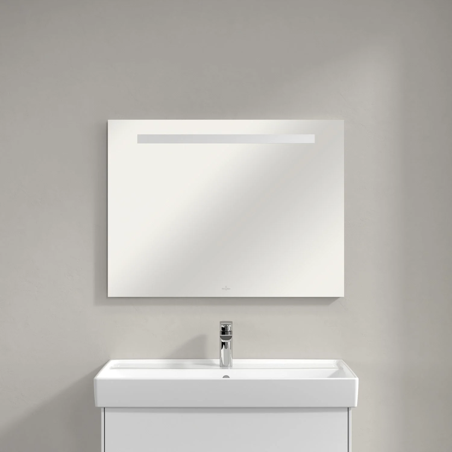 Villeroy & Boch More To See One LED Badspiegel 80 x 60 cm mit stilvoller Beleuchtung Bild 7