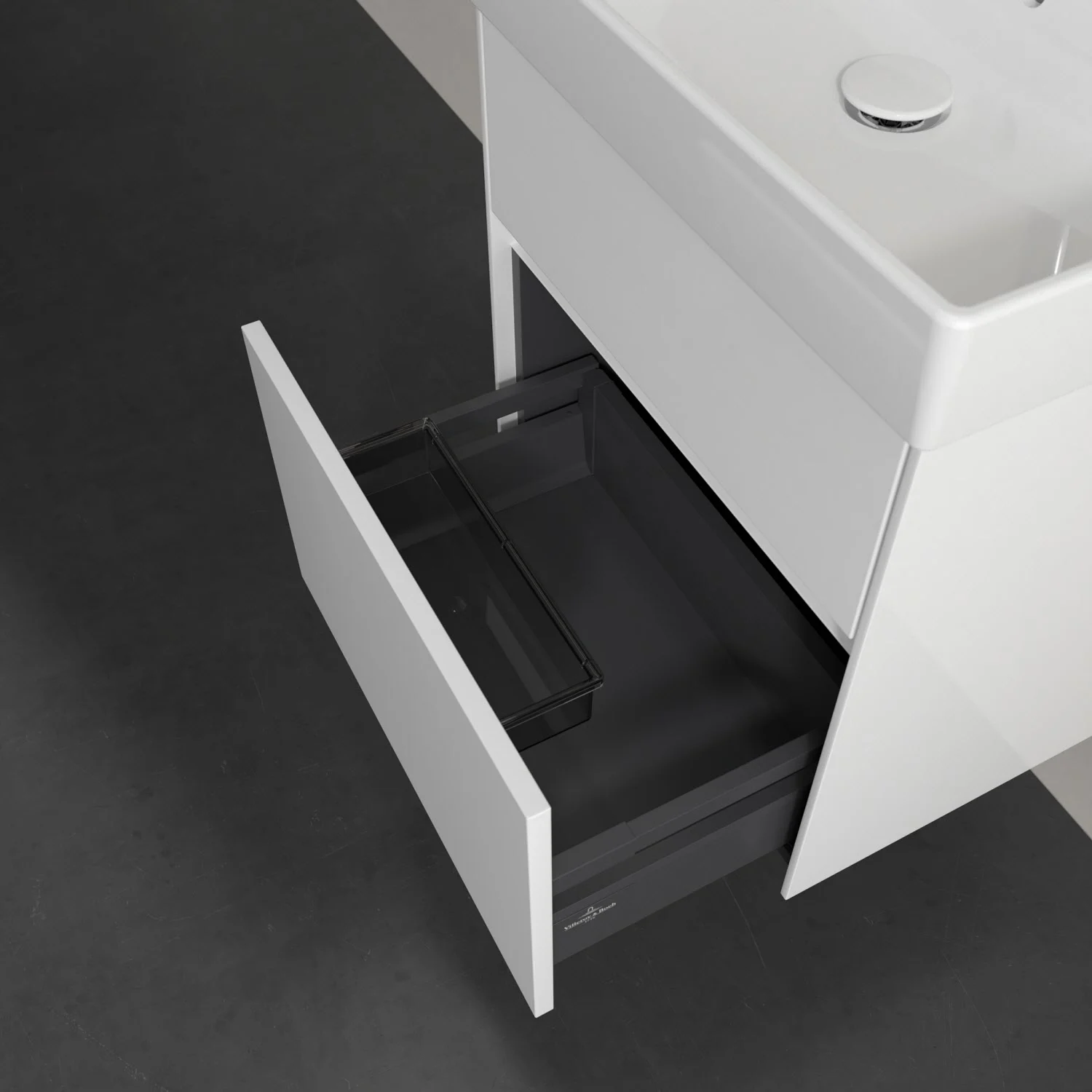 Villeroy & Boch Collaro Waschtischunterschrank 51 x 54,6 cm mit 2 Auszügen Bild 7
