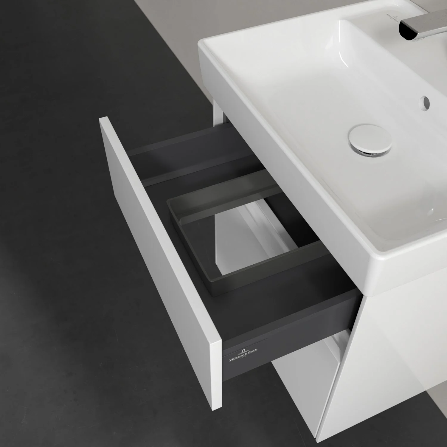 Villeroy & Boch Collaro Waschtischunterschrank 51 x 54,6 cm mit 2 Auszügen Bild 8