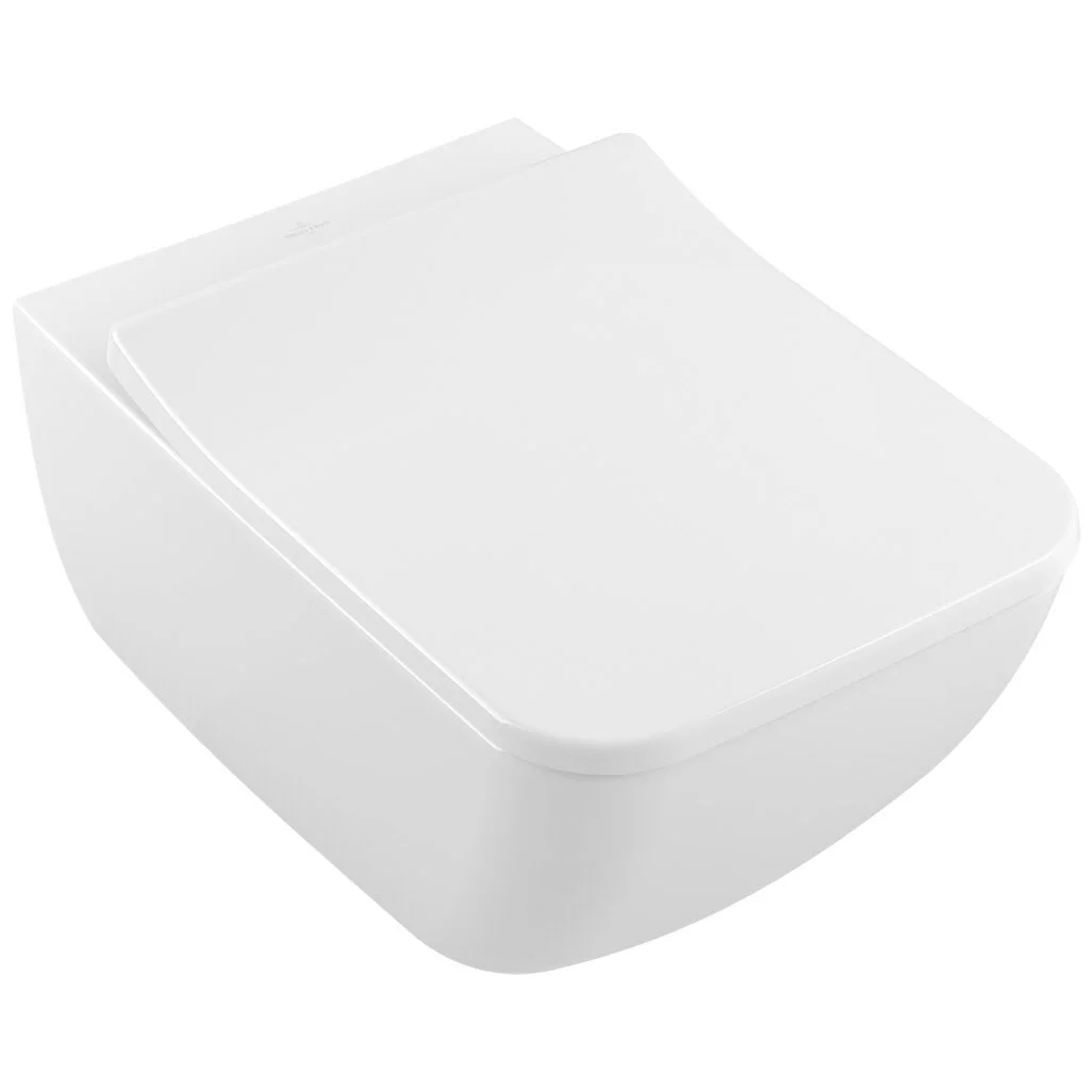 Podwieszana toaleta w białym kolorze, Villeroy & Boch