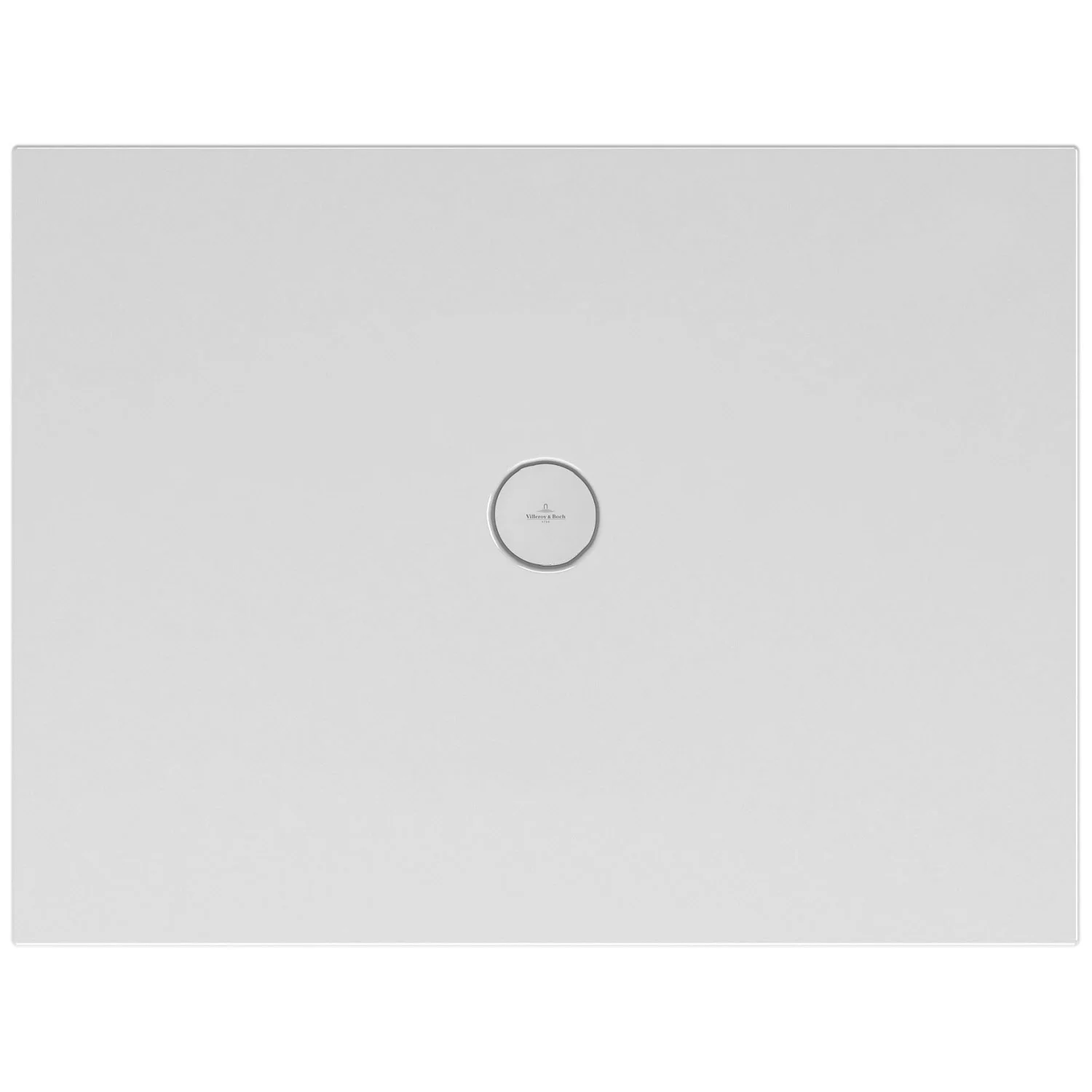 Villeroy & Boch Subway Infinity Duschwanne 120 x 80 cm mit langer Seite geschnitten
