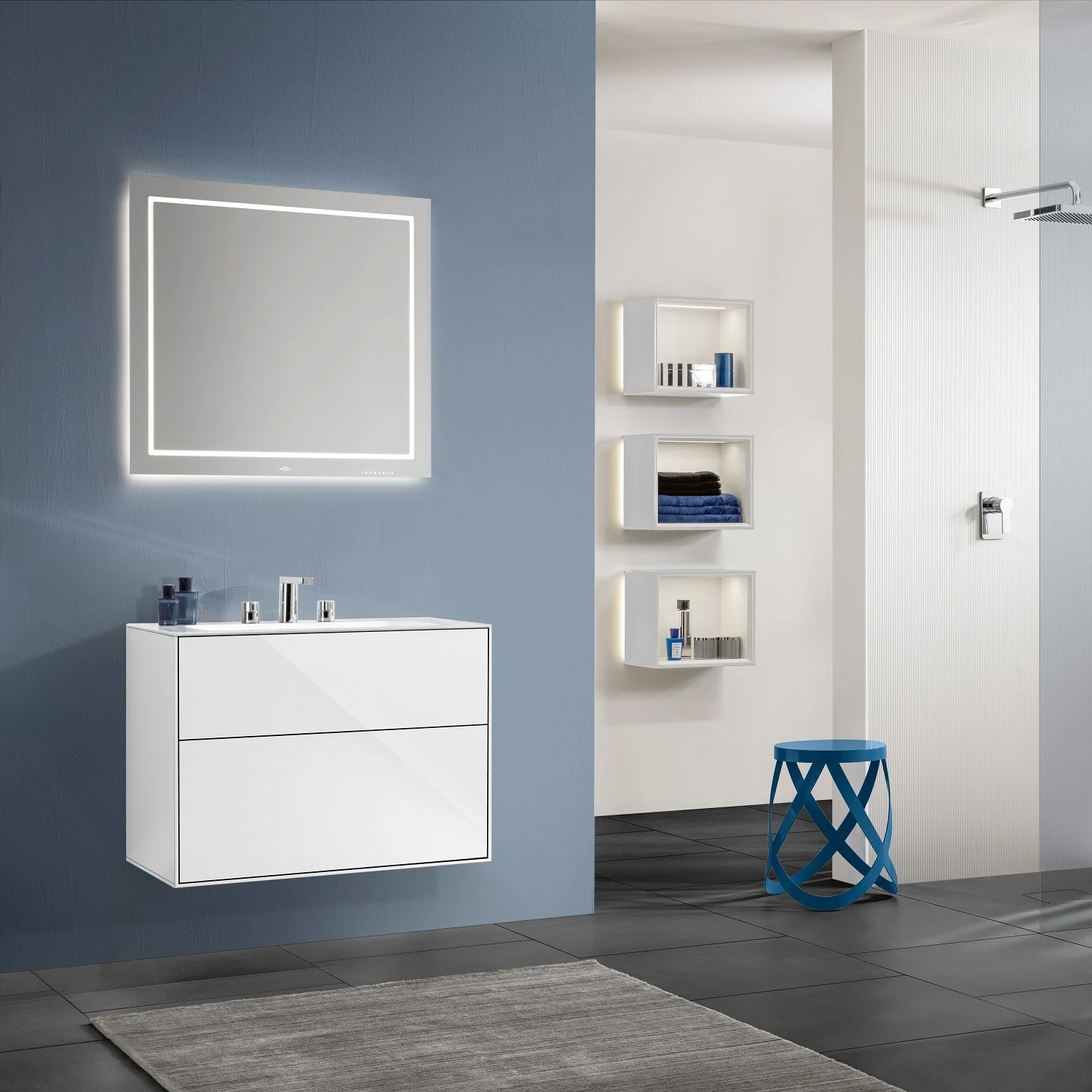 Villeroy & Boch Finion Waschtischunterschrank 79,6 cm, mit 2 Auszügen Bild 3