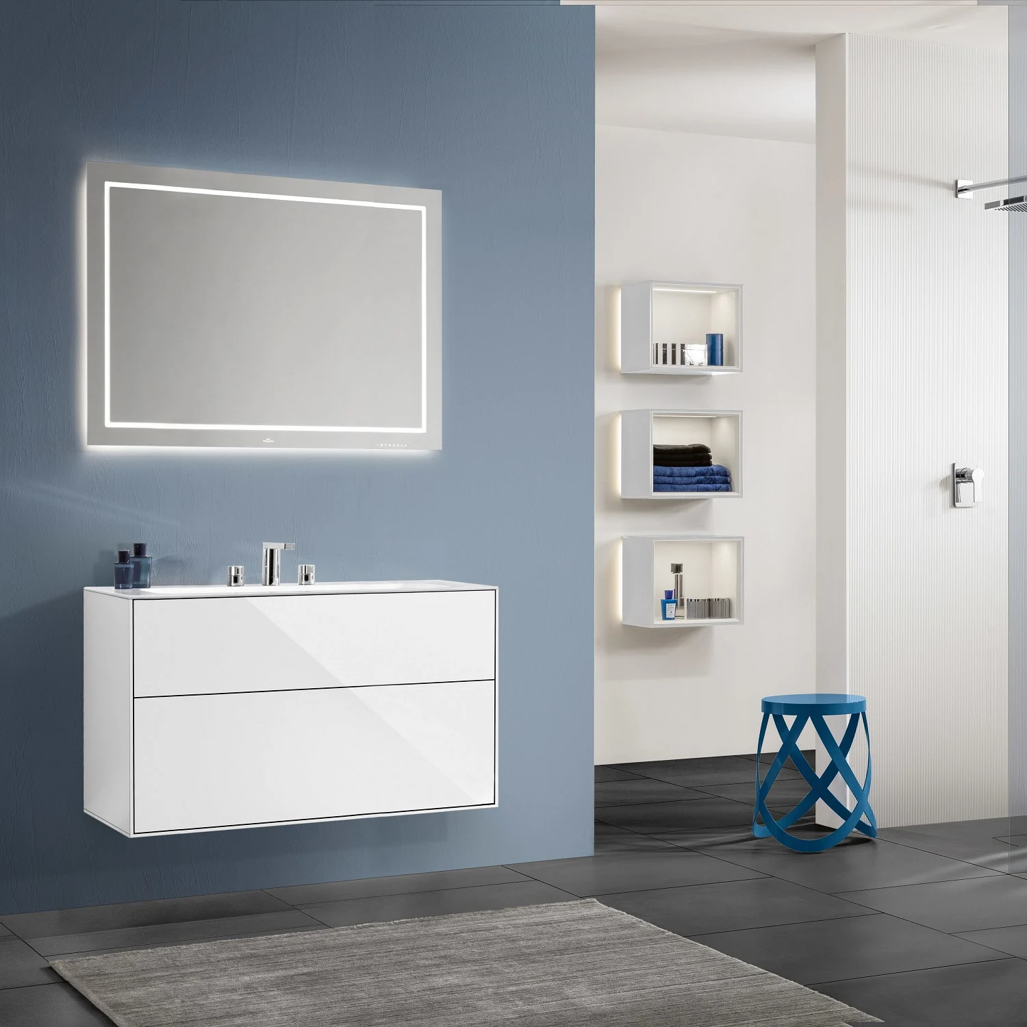 Villeroy & Boch Finion Waschtischunterschrank 99,6 cm, mit 2 Auszügen Bild 3