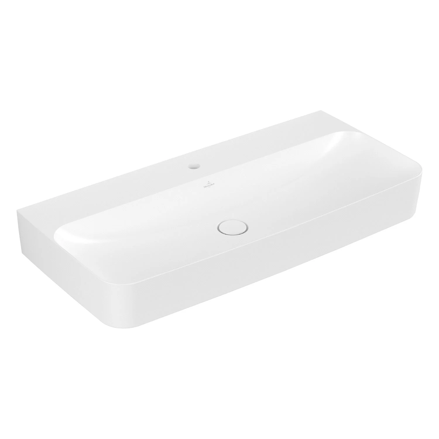 Biała umywalka widok z przodu, Villeroy & Boch