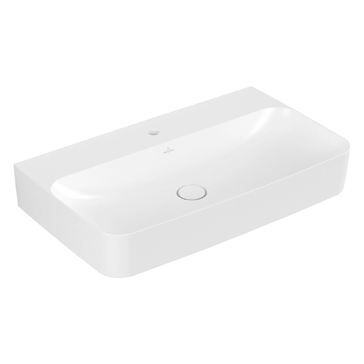 Biała umywalka widok z przodu, Villeroy & Boch