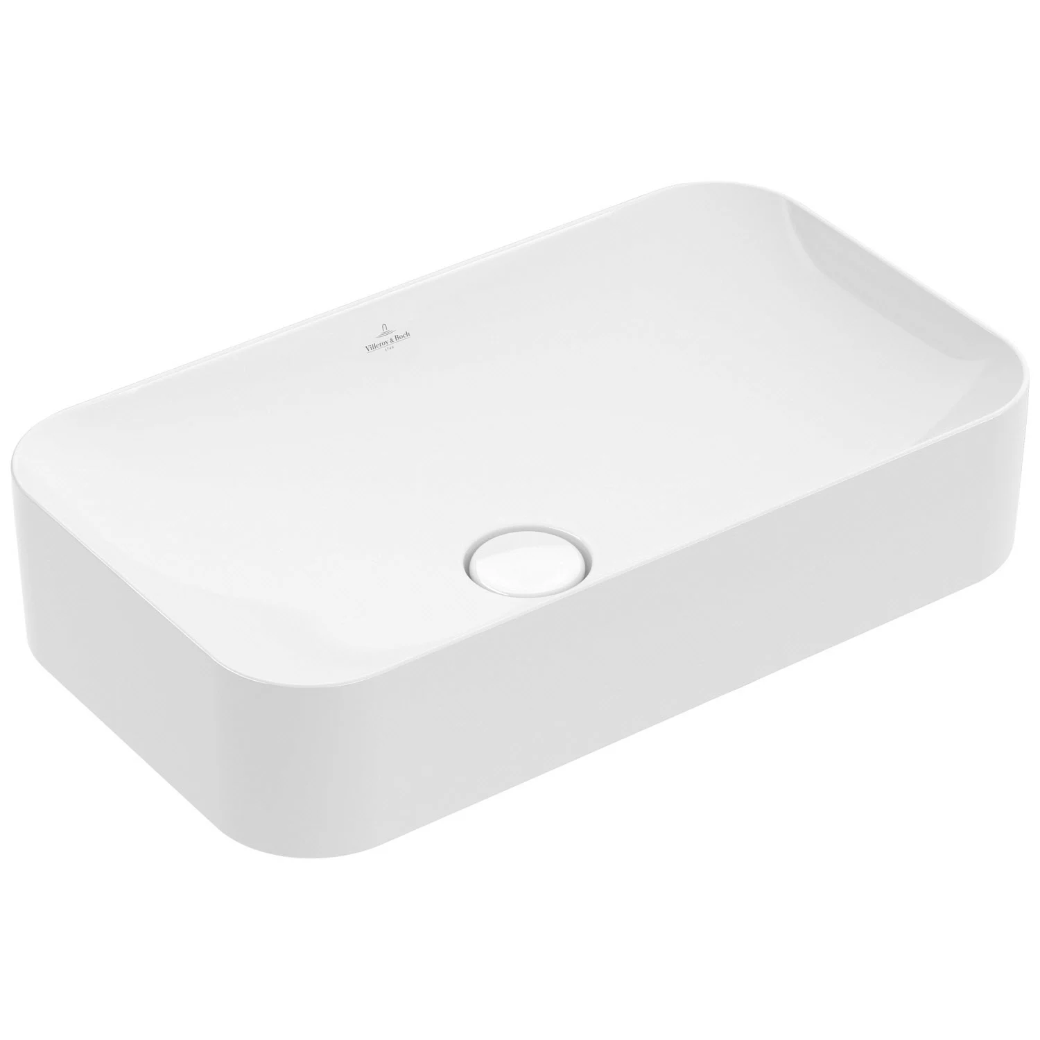 Villeroy & Boch Finion Aufsatzwaschtisch 60 x 35 cm ohne Hahnloch, ohne Überlauf Bild 2
