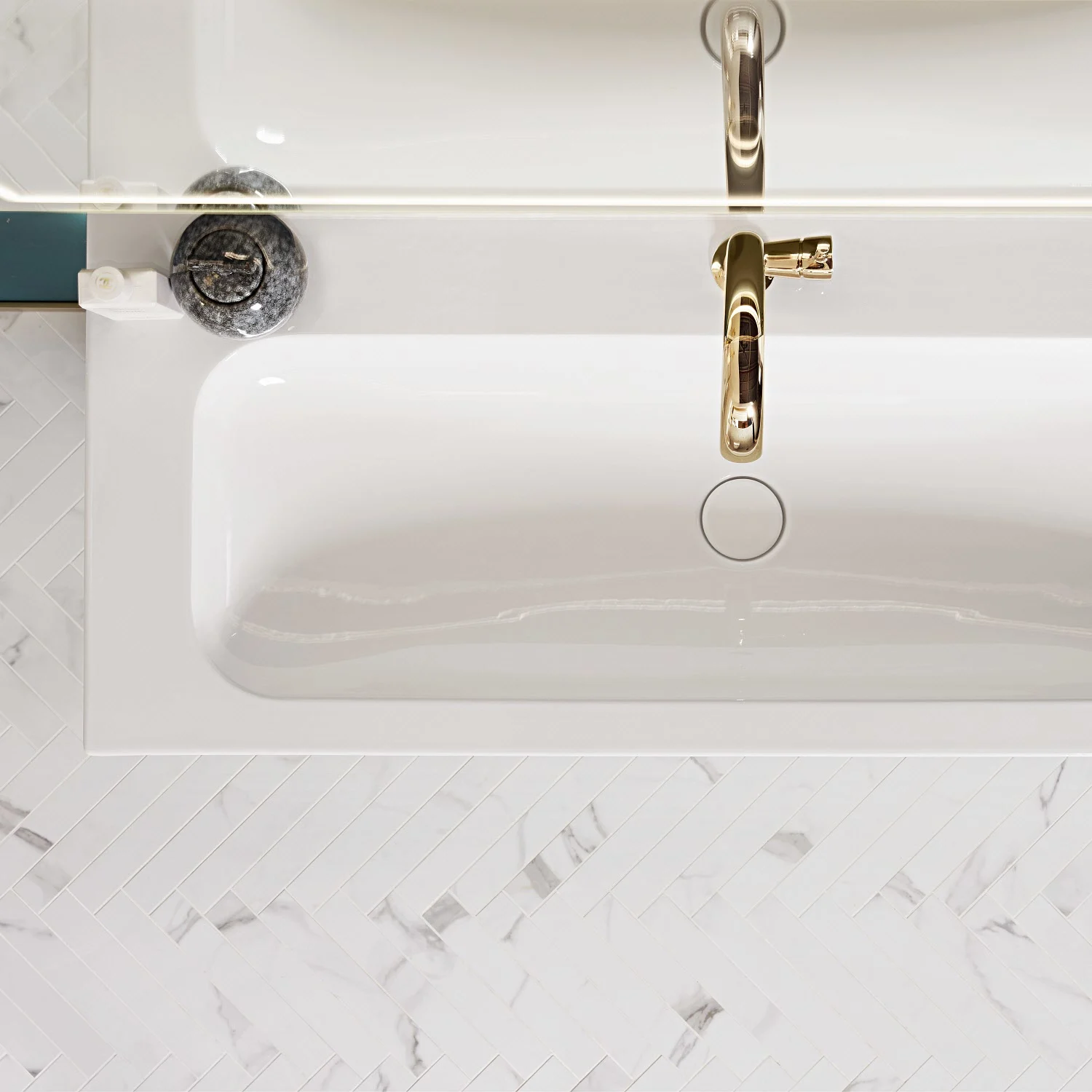 Villeroy & Boch Finion Schrankwaschtisch 120 cm mit Hahnloch, ohne Überlauf Bild 4