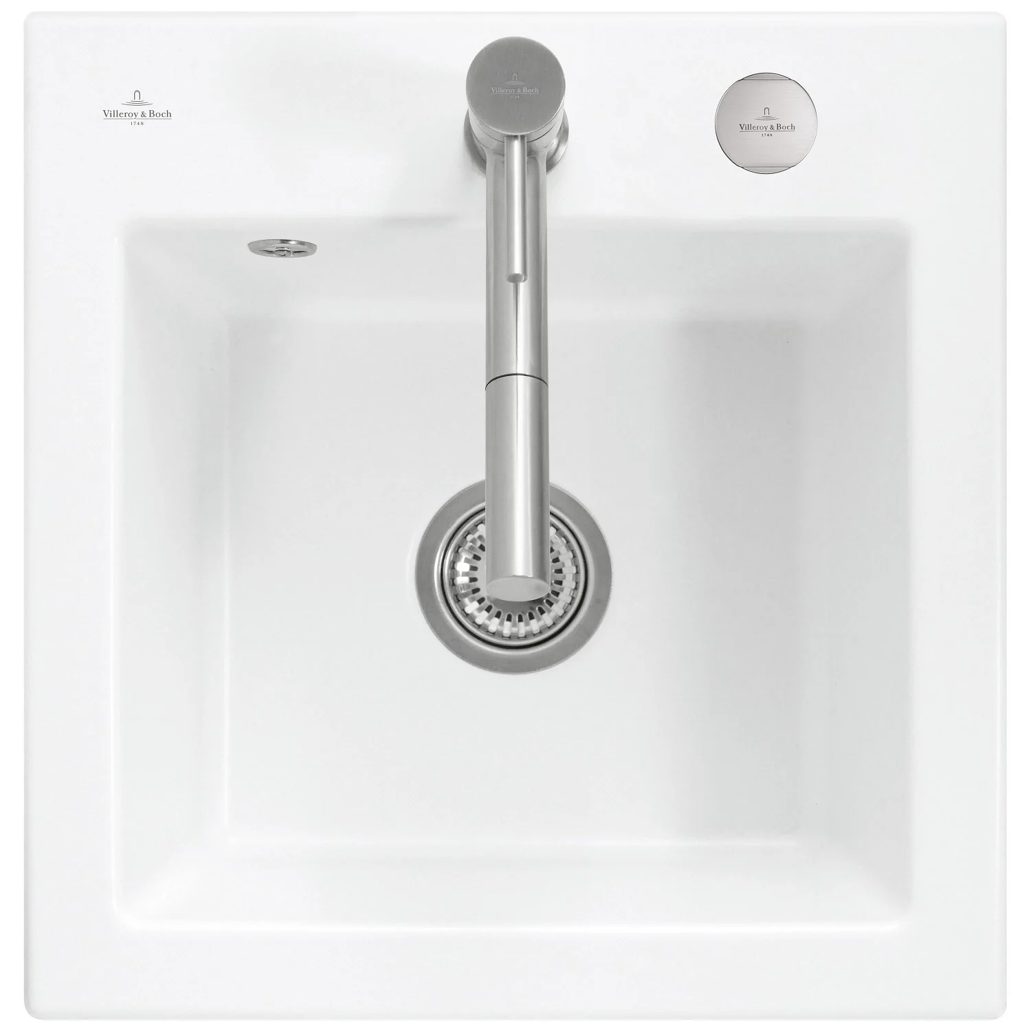 Villeroy & Boch Subway 50 S FLAT flächenbündige Spüle, Ablaufgarnitur mit Excenterbetätigung Bild 2