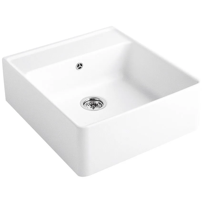 Villeroy & Boch Spülstein Einzelbecken, Ablaufgarnitur mit Excenterbetätigung Bild 2
