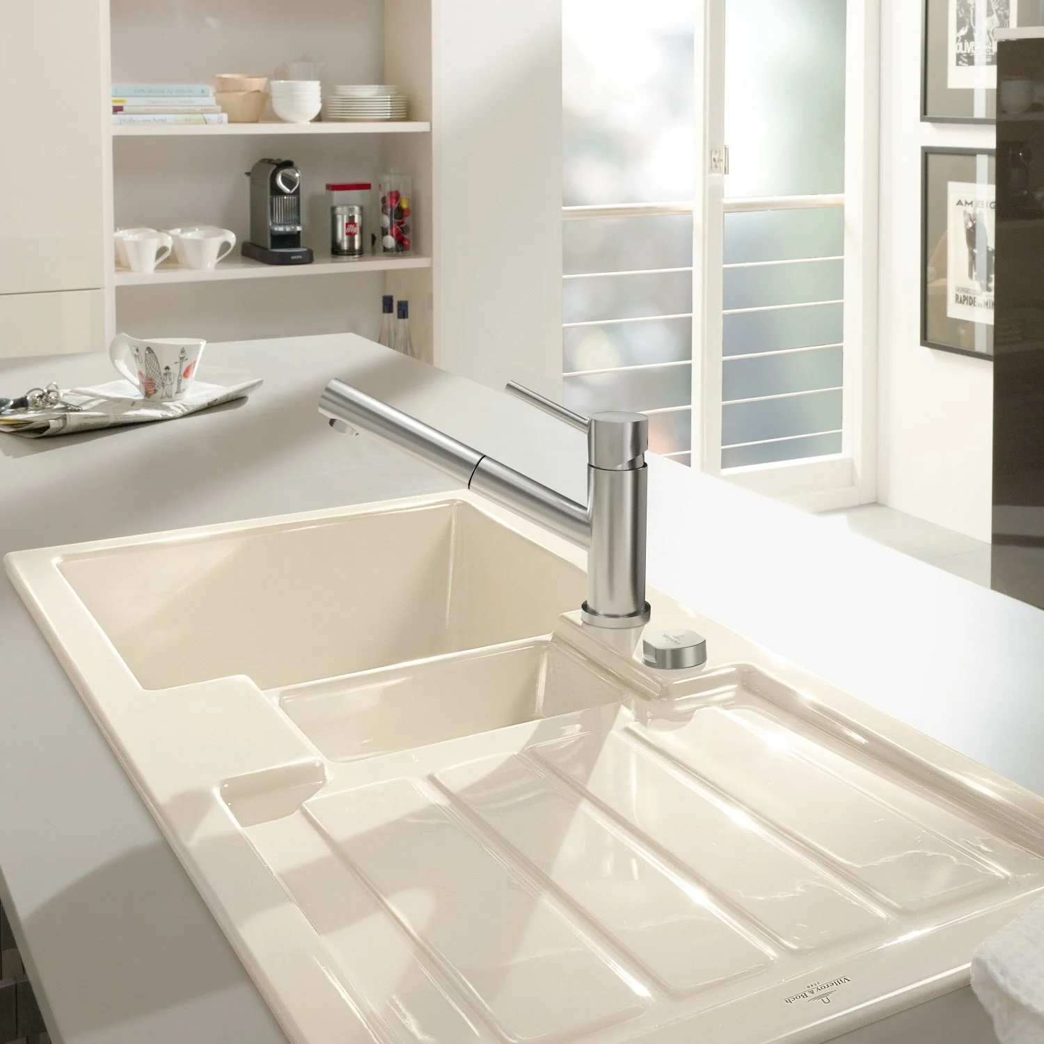 Villeroy & Boch Como Shower Einhebel-Küchenarmatur Bild 3