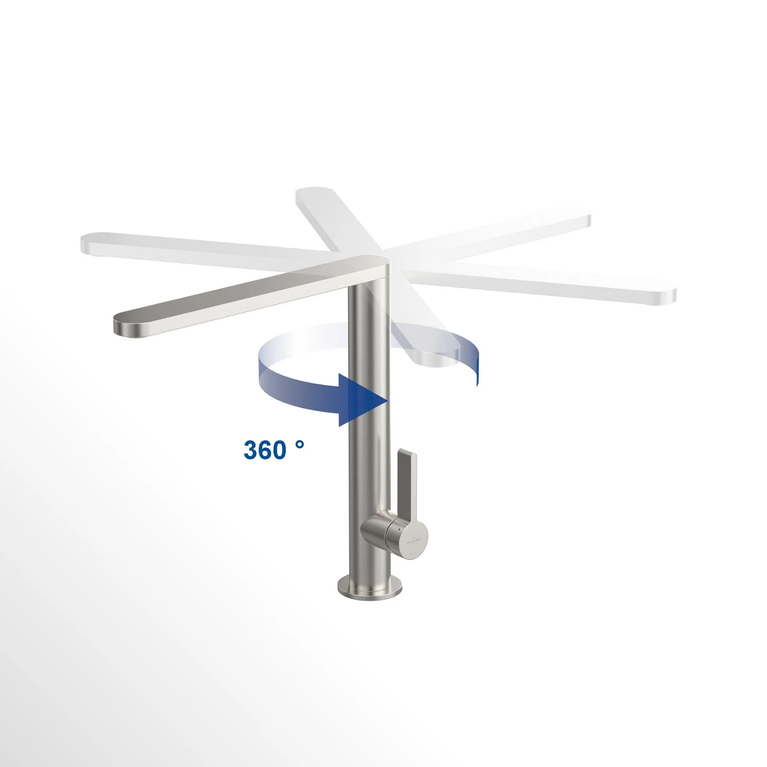 Bateria kuchenna z obrotem 360 stopni, Villeroy & Boch