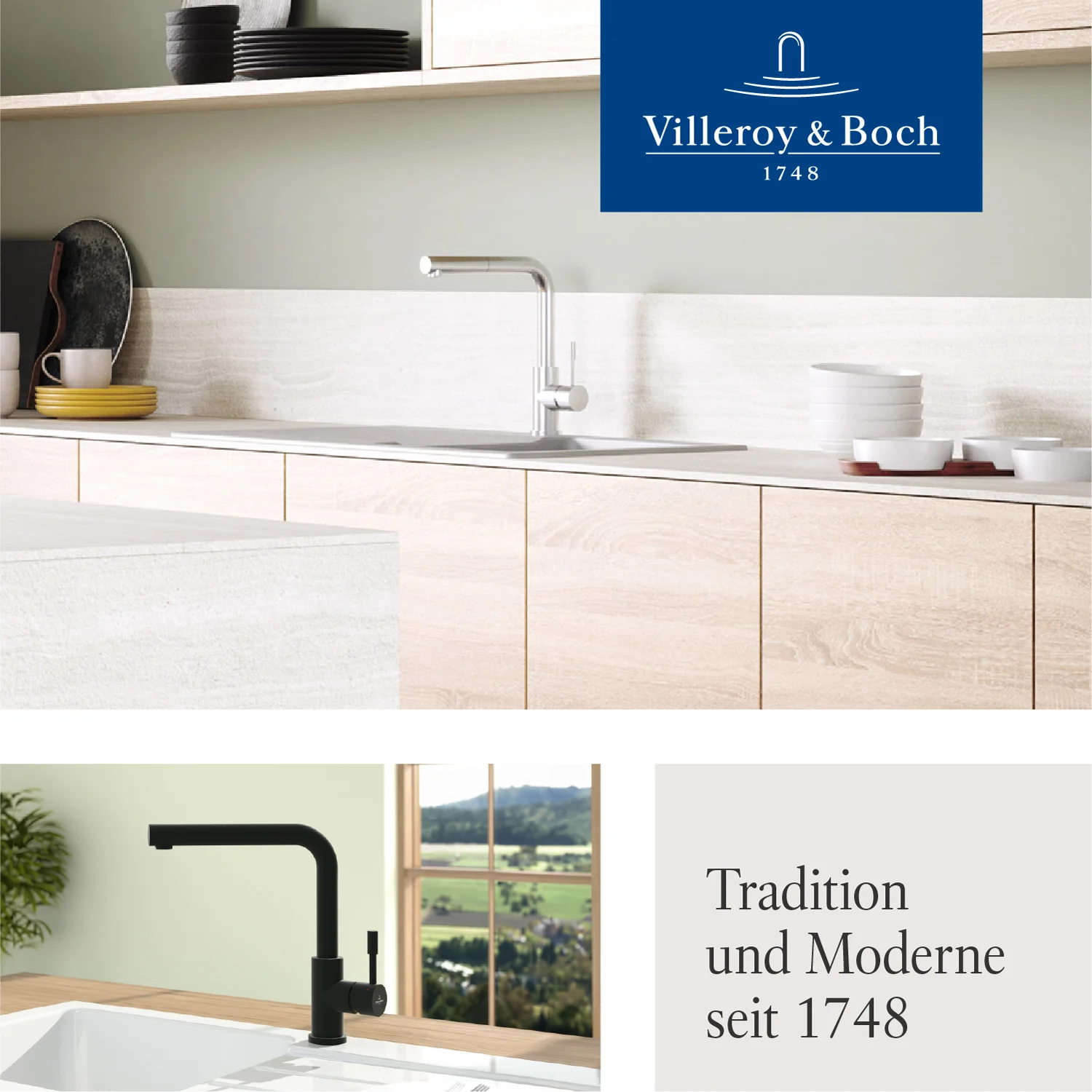 Villeroy & Boch Steel Shower Einhebel-Küchenarmatur, Niederdruck Bild 11