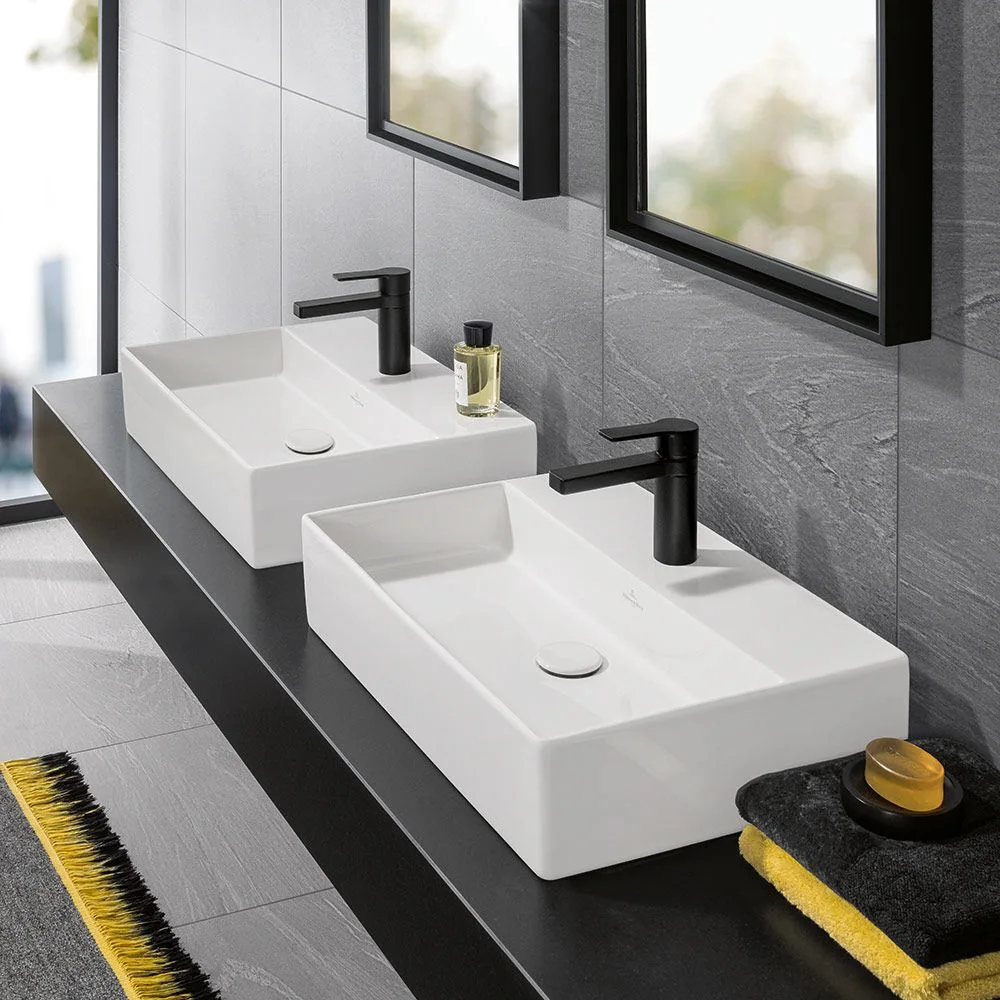 Villeroy & Boch Memento 2.0 Aufsatzwaschtisch 50 cm mit Hahnloch, mit Überlauf Bild 8