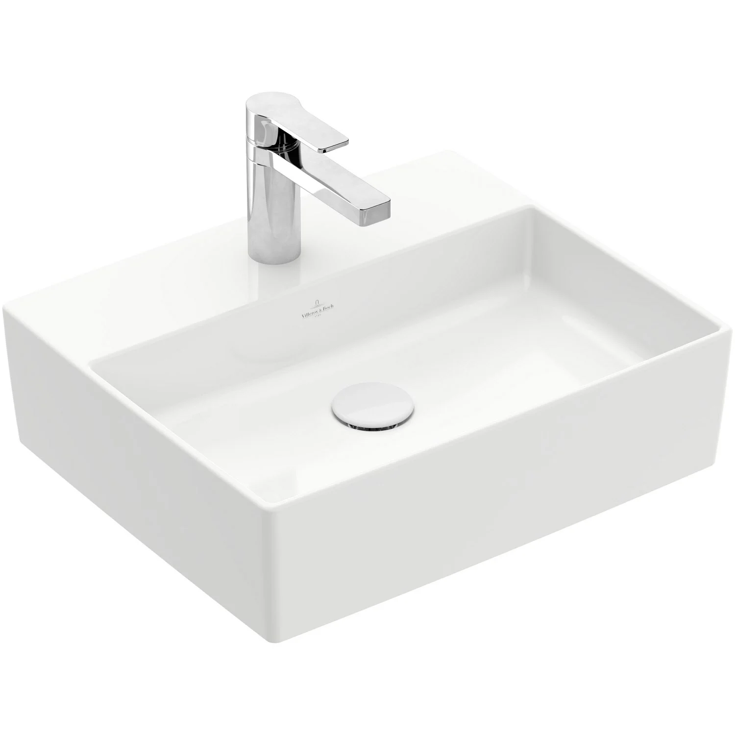 Villeroy & Boch Memento 2.0 Aufsatzwaschtisch 50 cm mit Hahnloch, ohne Überlauf Bild 2