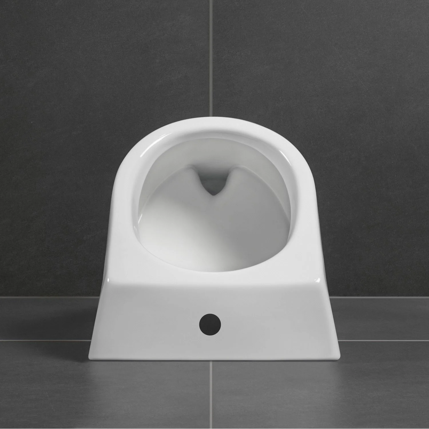 Villeroy & Boch O.novo Absaug-Urinal, ohne Deckel, DirectFlush, Zulauf von oben Bild 4
