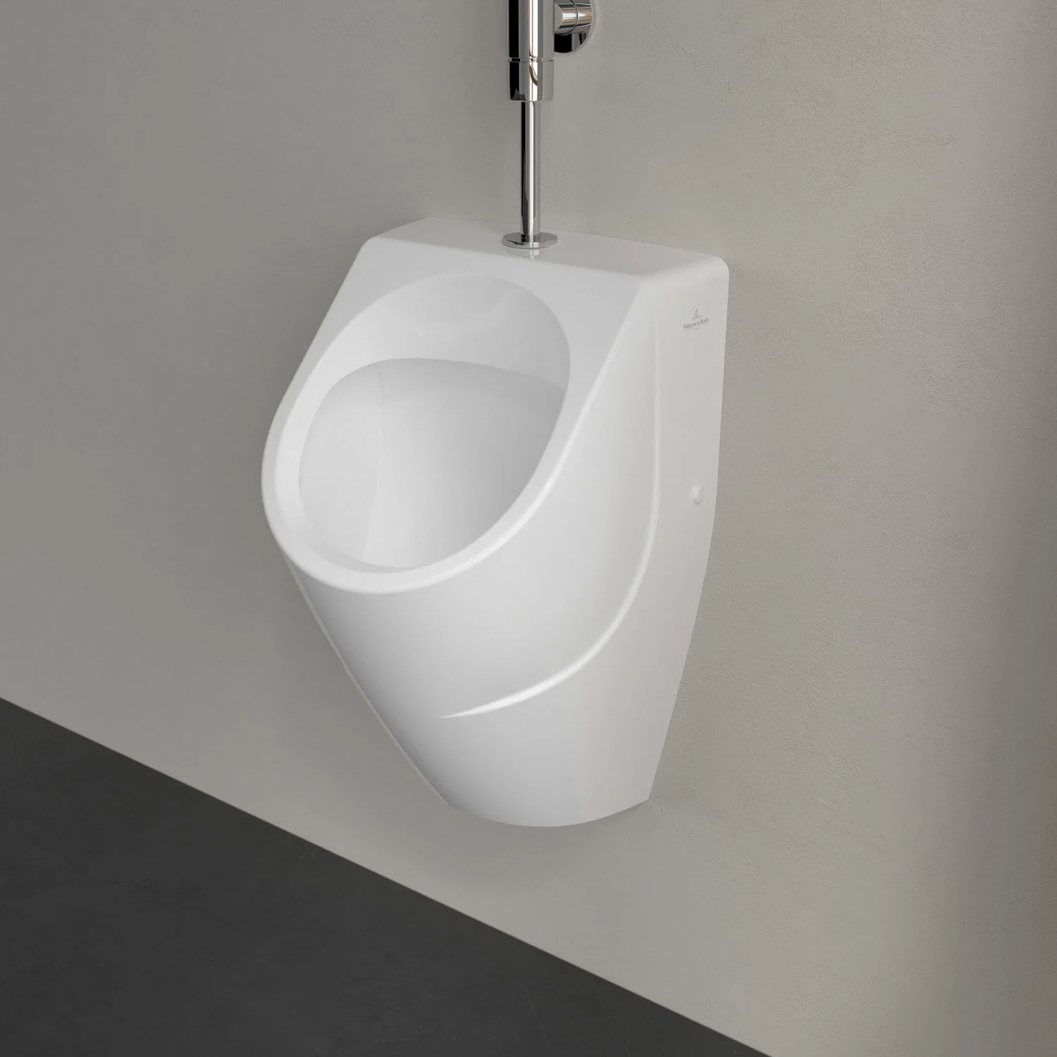 Villeroy & Boch O.novo Absaug-Urinal, ohne Deckel, DirectFlush, Zulauf von oben Bild 9