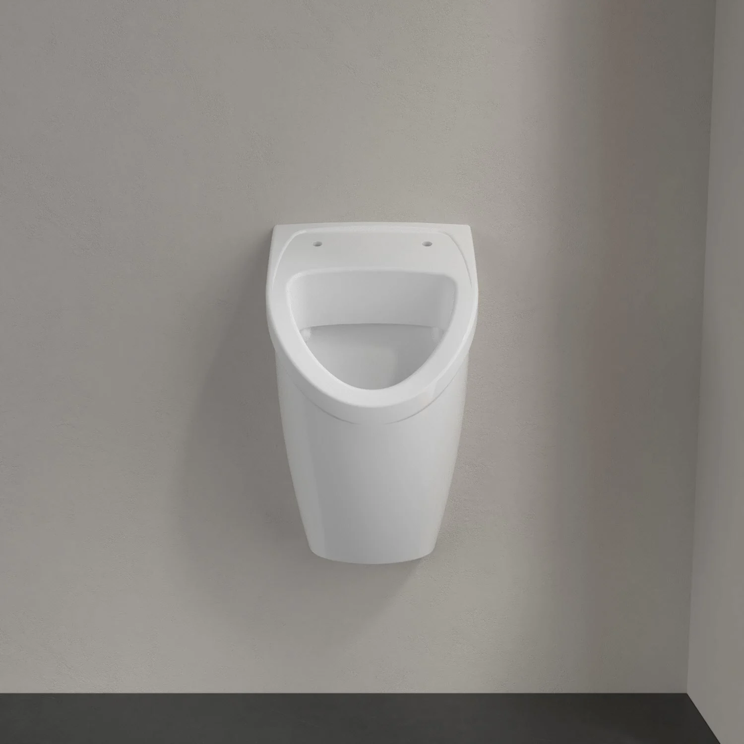 Villeroy & Boch O.novo Absaug-Urinal Compact, für Deckel, Zulauf verdeckt Bild 4