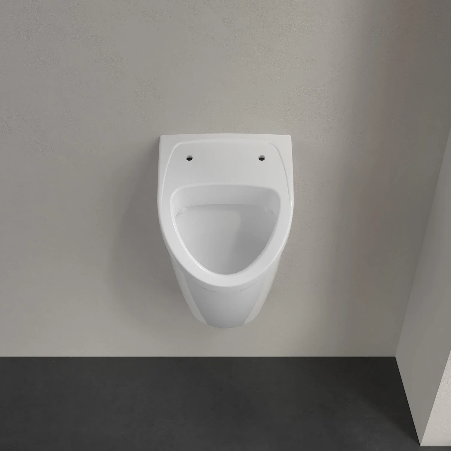 Villeroy & Boch O.novo Absaug-Urinal Compact, für Deckel, Zulauf verdeckt Bild 6