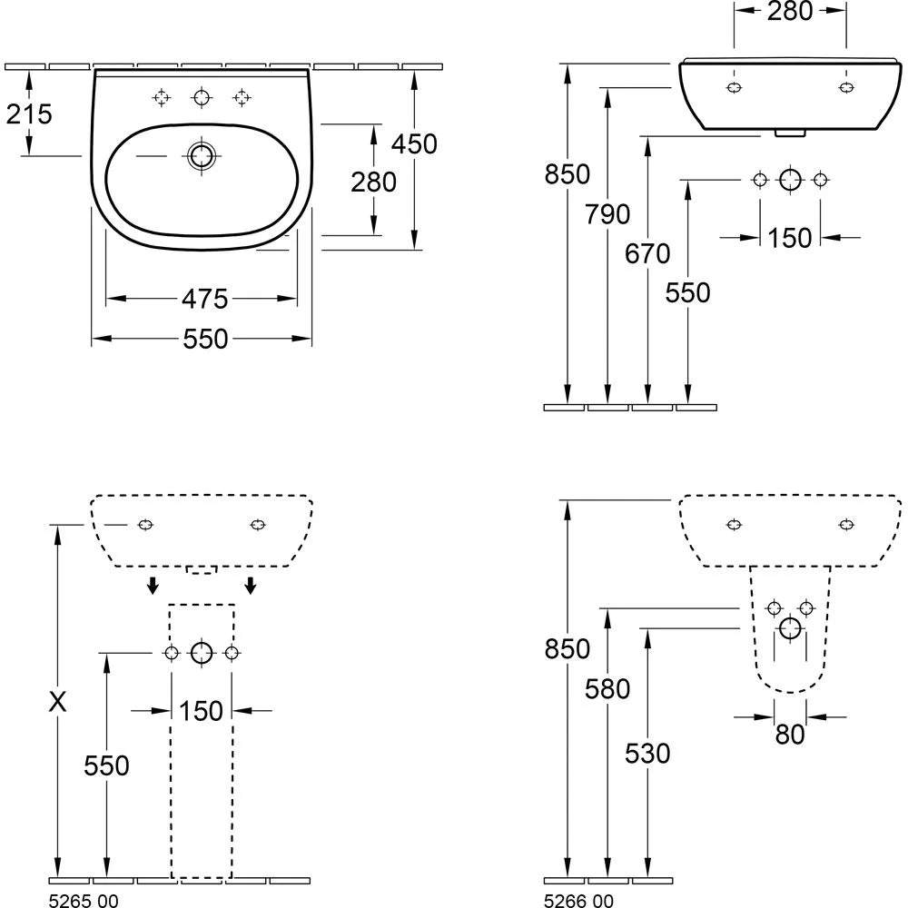 Villeroy & Boch O.novo Ablaufhaube Bild 3