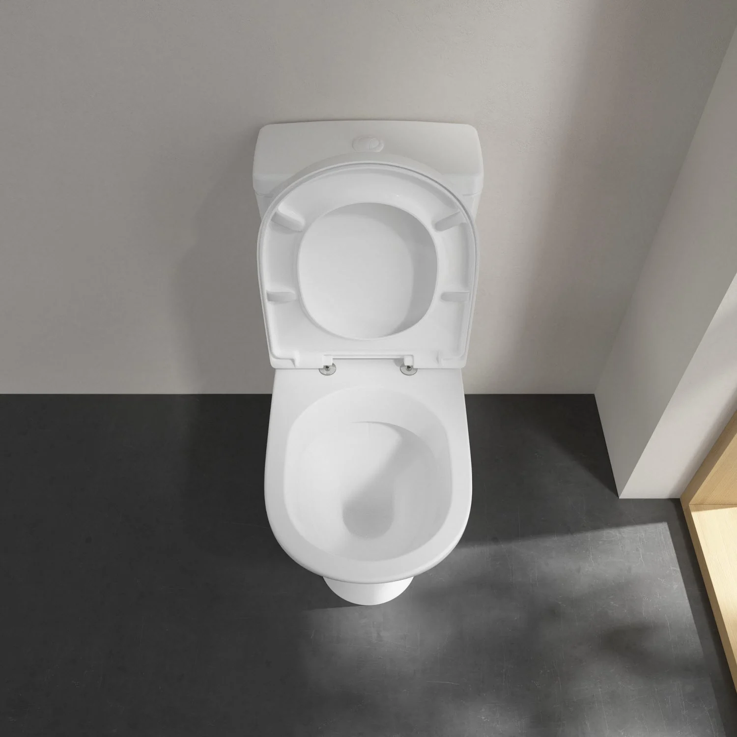 Villeroy & Boch O.novo Stand-Tiefspülklosett für Kombination, Abgang senkrecht Bild 8