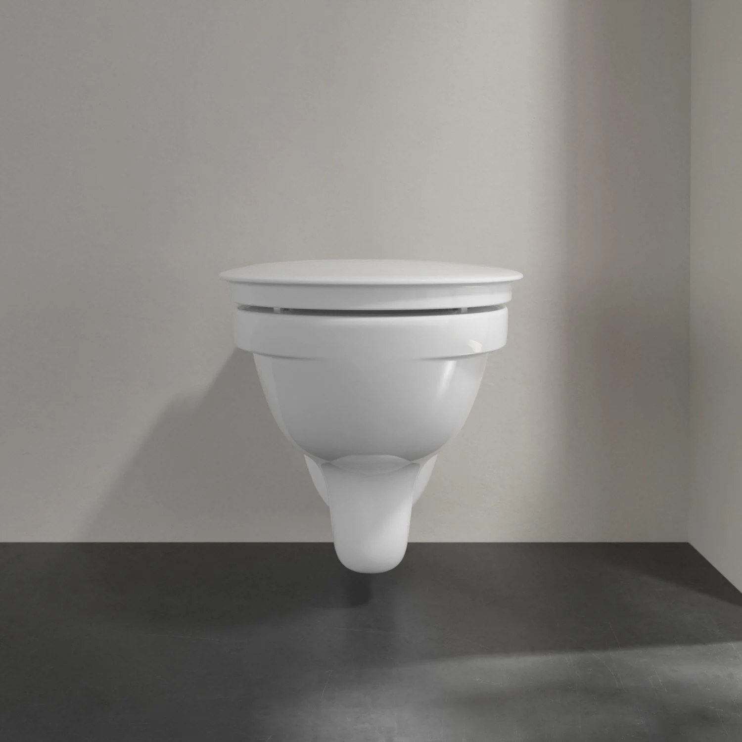 Villeroy & Boch Vicare Tiefspül-WC spülrandlos, wandhängend Bild 6