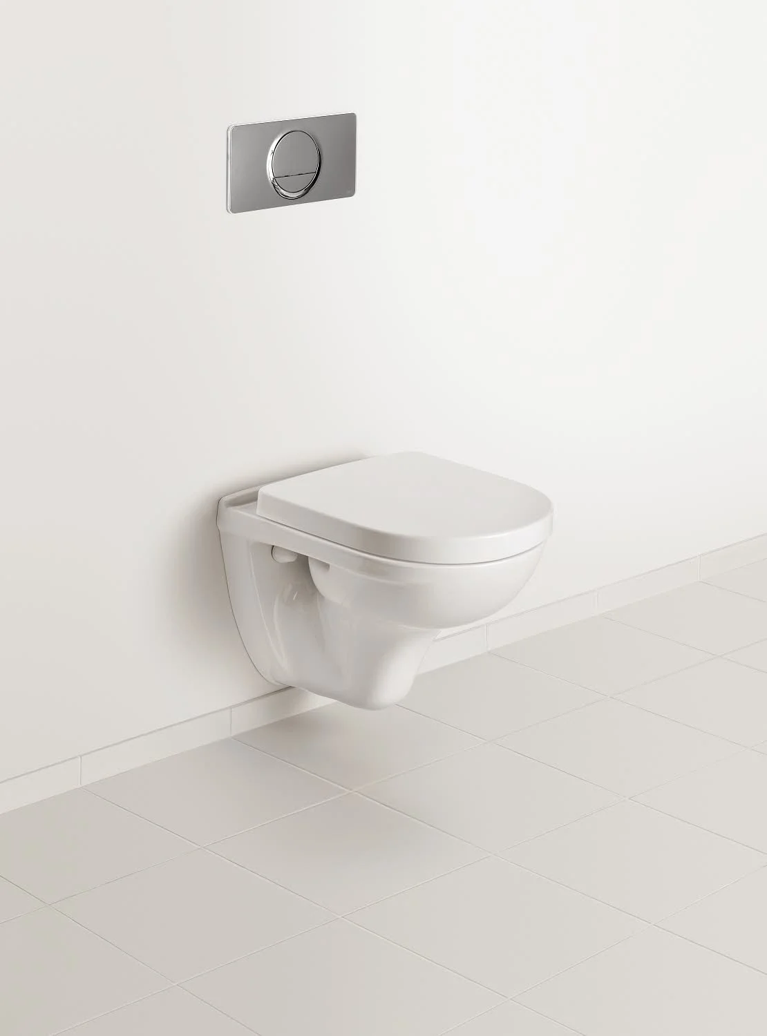 Villeroy & Boch O.novo Wand-Tiefspülklosett Compact Combi-Pack m. WC-Sitz Bild 4