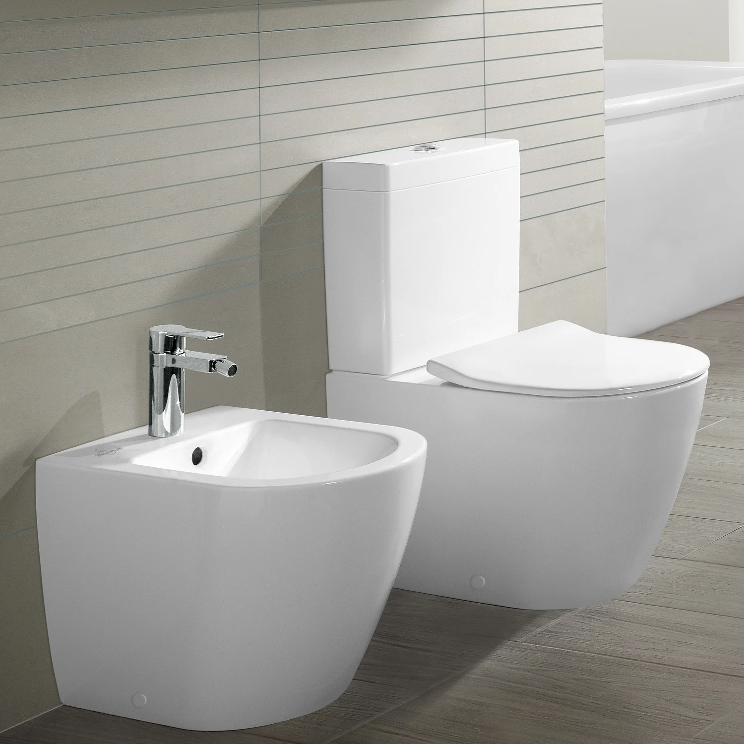 Villeroy & Boch Subway 2.0 Bidet, bodenstehend Bild 4