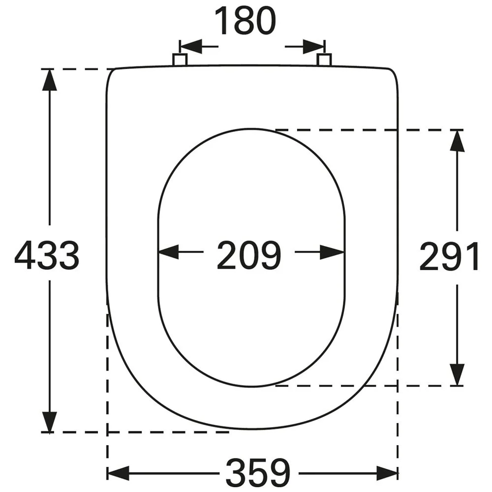 Villeroy & Boch Subway 2.0 WC-Sitz mit Quick-Release Bild 5