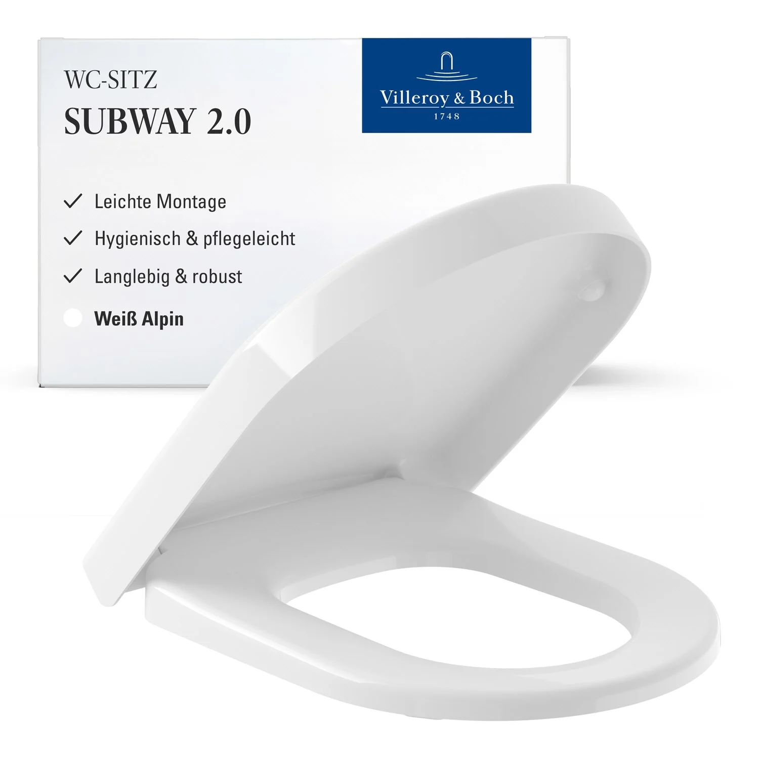 Villeroy & Boch Subway 2.0 WC-Sitz mit Quick-Release Bild 3