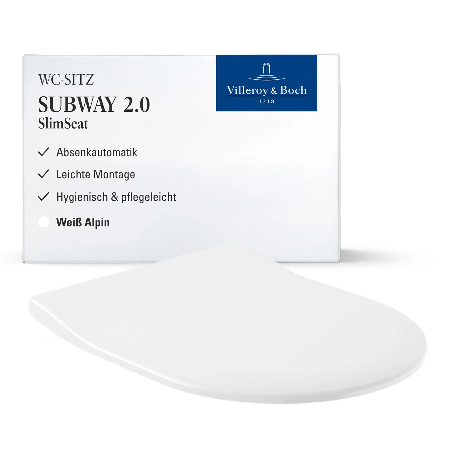 Villeroy & Boch Subway 2.0/3.0 WC-Sitz Slimseat mit Softclose Bild 3